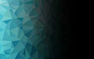 Light BLUE vector shining triangular pattern.