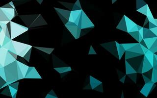 Light BLUE vector polygon abstract layout.