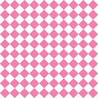 Seamless geometric pattern. Pink square on white background. Simple repeat ornament. Vector illustration