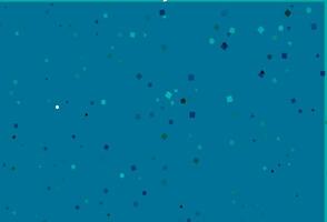 Light BLUE vector texture in poly style with circles, cubes.