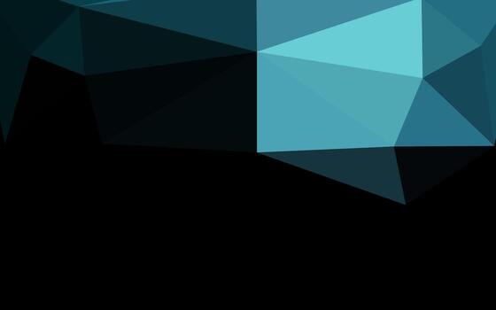 vector azul oscuro brillante patrón triangular.