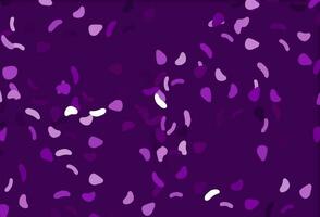 Light Purple vector backdrop with abstract shapes.
