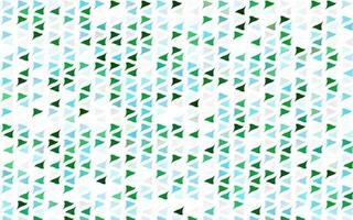 Light Blue, Green vector backdrop with lines, triangles.