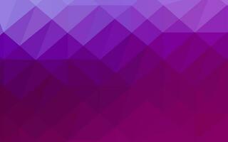 Light Purple vector polygon abstract background.