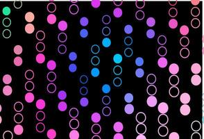 Dark Pink, Blue vector texture with disks.