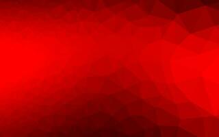 Light Red vector abstract polygonal texture.