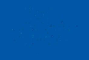 Light Blue, Green vector layout with circle spots, cubes.