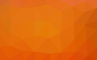 Light Orange vector blurry triangle texture.