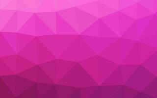 Light Pink vector abstract polygonal texture.