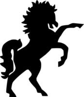 Horse Silhouette Vector on white background