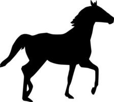 Horse Silhouette Vector on white background