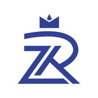 mrz letra logo creativo diseño, mrz sencillo y moderno logo. mrz lujoso alfabeto diseño vector