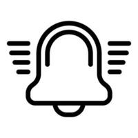 Recording motion distance icon outline vector. Exercise tracking counter vector