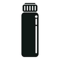 Damage care bottle icon simple vector. Coloring hair vector