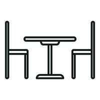 Event planner location icon outline vector. Invite day vector