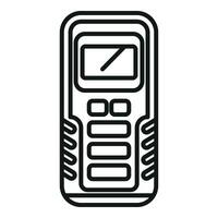 Scanner laser meter icon outline vector. Electric device vector