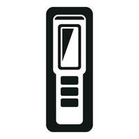 Electronic laser meter icon simple vector. Modern tool system vector