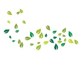 Leaf background icon illustration vector