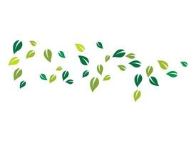 Leaf background icon illustration vector