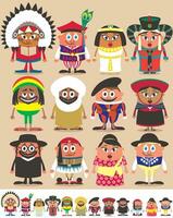 Nationalities Part 3 vector