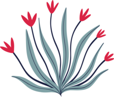 floral arrangement in Asian style.  illustration of flower png