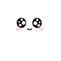 linda fantasma mascota personaje kawaii dibujos animados ilustración png