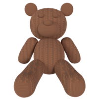 3d Rendering Of Toy Bear png