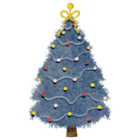 Hand Painting Winter Christmas Tree png