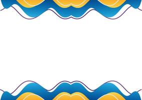 abstract stylish colorful wave background vector