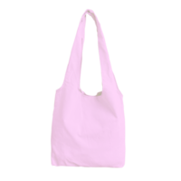 Canvas bag. mockup of fabric tote. Cloth totebag with handle. png