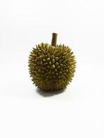 Durian fruit native to Indonesia is sharp but sweet without being cut photo