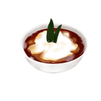 bubur somma illustrazione su png transparant sfondo