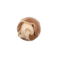 ai gerado gourmet gelo creme colher isolado em transparente fundo png