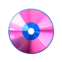 AI generated Vintage Vinyl Record on transparent background png