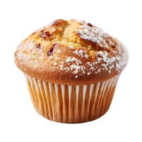 AI generated Chocolate Chip Muffin on transparent background png