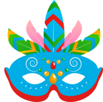 ilustración de máscara de carnaval png