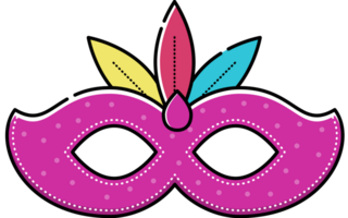 carnival mask illustration png