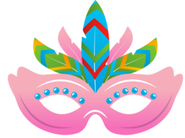 ilustração de máscara de carnaval png