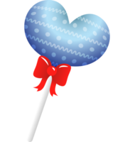 heart lollipop illustration png