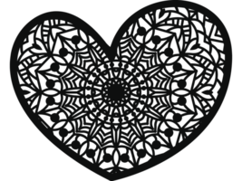 valentines day illustration with heart png