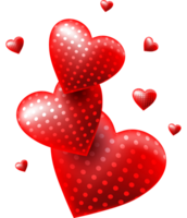 valentines day illustration with heart png