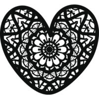 valentines day illustration with heart png