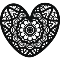 san valentino giorno illustrazione con cuore png