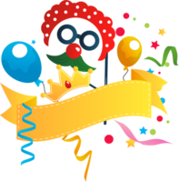 birthday party elements png