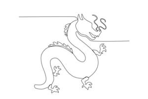 A dragon symbol of kindness vector