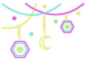 Ramadan neon illustrazione png