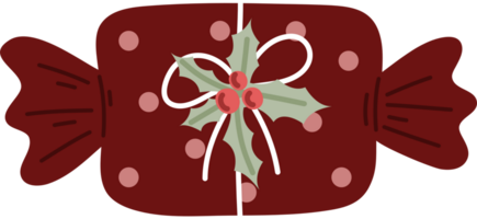 hand- getrokken Kerstmis geschenk png