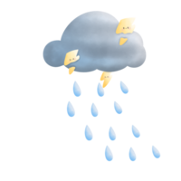 pluie des nuages orage png