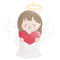 sweetie angel in valentine png