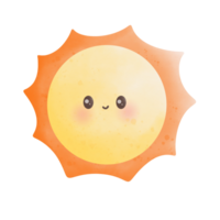 yellow and orange sun png